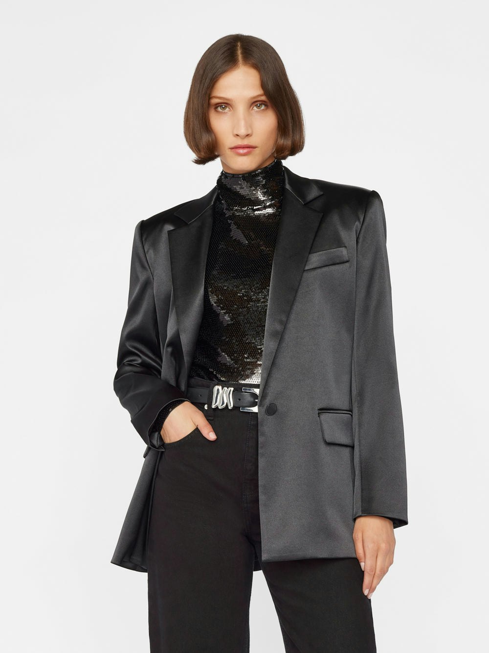blazer front view